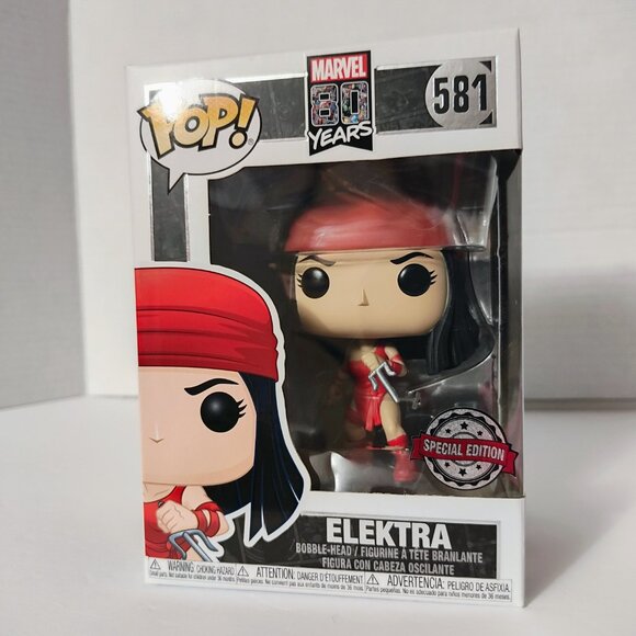 Funko Pop! - Marvel 80 Years - Elektra #581 (Special Edition) - Picture 1 of 6